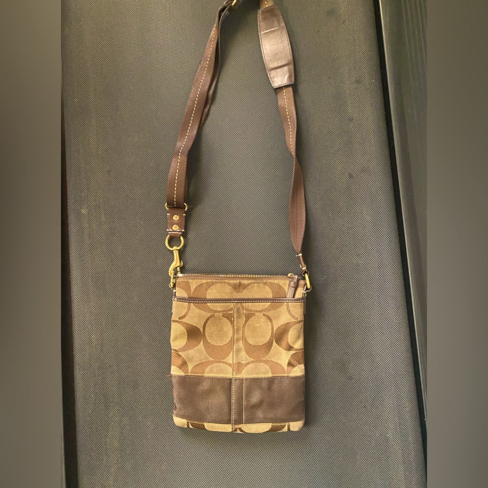 Authentic Coach crossbody purse